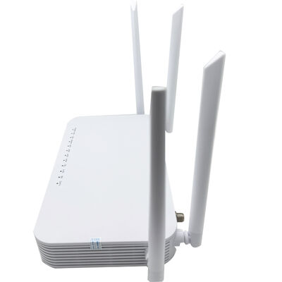 Quality GPON ONU 4GE+CATV+WiFi 2.4G/5G Dual Band 4 Antenna ONT F668V Support OMCI factory