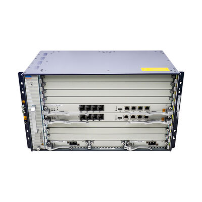 Qualidade ZXA10 C650 Olt Fibra 19 Polegadas OLT GPON 2*SFUC SFUD SFUB 2*PRVR Placa DC XG-PON Fábrica