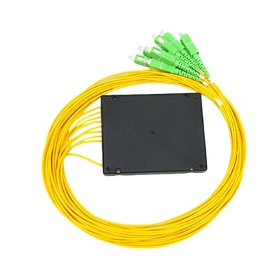 Quality Fiber Optic ABS Box PLC Splitter SC APC SC UPC Abs Plc Splitter For FTTH FTTx SC FC LC factory