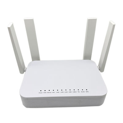 Quality Wifi Router F870L With OMCI 4GE LAN+2.4g and 5.8G Wifi AC1200 Dual Band ONT factory