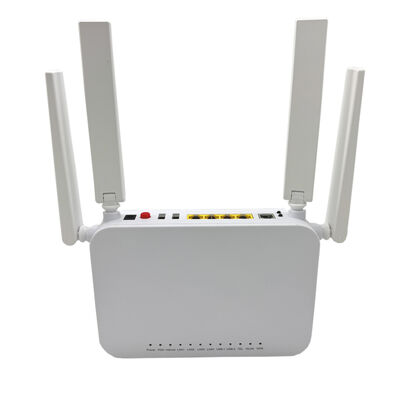Qualité OMCI ACS WIFI5 ONU 2.4G 5G WIFI6 Epon Gpon ONT 4GE WLAN DOUBLE BANDE Usine